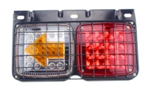 51 LED Colourful Arrow Tail Light with Iron Net