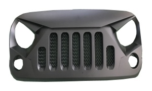 JEEP'07-'14 Wrangler(angry bird version) GRILLE MATTE BLACK PAINTING
