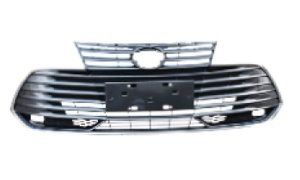 AVALON 2019 FRONT BUMPER GRILLE ASSEMBLY W/O HOLE