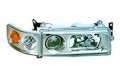 Model 98 crystal front light/Applicable to Peony， Golden Dragon  Coach6792， 6840， Zhongqi6792
