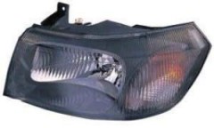  TRANSIT '00-'05 HEAD LAMP (BLACK) 