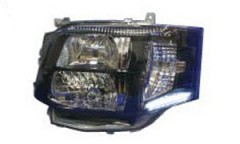 HIACE'11 HEAD LAMP(LED，WHITE，BLACK)