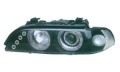 BMW E39 HEAD LAMP(BLACK CRYSTAL)WHITE RIM