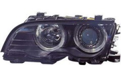 BMW E46 2D HEAD LAMP(CRYSTAL，BLACK)