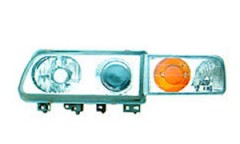 crystal front light/Applicable to Xiamen Golden Dragon， Hefei HYUNDAI coach6801