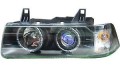 BMW E36 HEAD LAMP WITH CORNER LAMP(CRYSTAL BLACK)