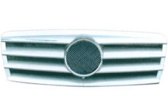 MERCEDES-BENZ W210 '95-'98 FRONT GRILLE(CHROME，SPORT TYPE)
