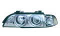 BMW E39 HEAD LAMP(WHITE CRYSTAL)WHITE RIM