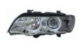 BMW E53'04-'05 HEAD LAMP CRYSTAL GRAY (RIM) OLD