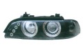 BMW E39 HEAD LAMP(BLACK CRYSTAL)GREY RIM