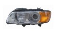 BMW E53 HEAD LAMP'99-‘03 (CHROMED，YELLOW)OLD