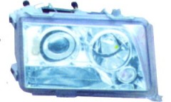 MERCEDES-BENZ W124 '93-'95 HEAD LAMP (CRYSTAL，RIM)N/M