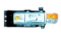 Crystal front light with iron support Applicable to Hebei Changan Shengli6608 NISSAN COACH