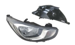 ACCENT '11 HEAD LAMP RUSSIAN