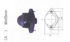 TRAILER LICENSE(PLATE) LAMP (A) PLASTIC CASE