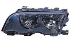 BMW E46 '98(4D) HEAD LAMP(CRYSTAL，BLACK)