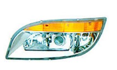 Crystal combined front light(White brow，Yellow brow)/Applicable to Xiamen Golden Dragon，Yaxing Benz