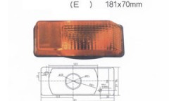TRAILER SIDE MARKING LAMP (E) (WITH BEAM REFLECTOR)