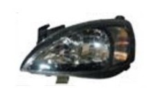 OPEL CORSA 10/00'-'02 HEAD LAMP(BLACK)