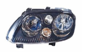 CADDY'03-'04/TOURAN'03-'05 HEAD LAMP BLACK