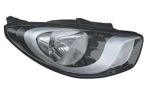 HYUNDAI i10'11 HEAD LAMP BLACK