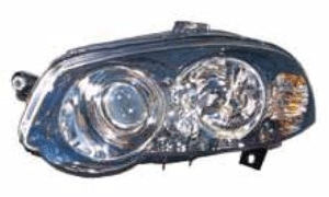 PALIO WEEKEND '09/SIENA '08 HEAD LAMP BLACK