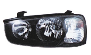 ELANTRA'02 HEAD LAMP(BLACK)