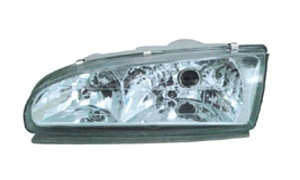 H100 PANEL VAN '96-'03 HEAD LAMP(CRYSTAL)