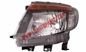 RANGER '12 HEAD LAMP ELECTRIC BLACK