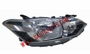 TOYOTA YARIS 2014 SEDAN HEAD LAMP