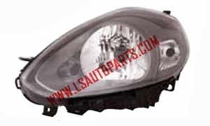 PUNTO EVO'10 HEAD LAMP BLACK