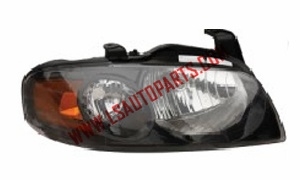 SENTRA B15'01-'06 HEAD LAMP BLACK