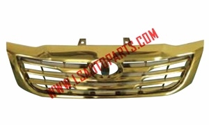 HILUX VIGO'12 GRILLE GOLDEN