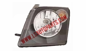 ECOSPORT'03-'07 LATIN AMERICAN TYPE HEAD LAMP BLACK