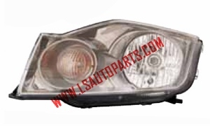 ECOSPORT'08-'12 LATIN AMERICAN TYPE HEAD LAMP BLACK