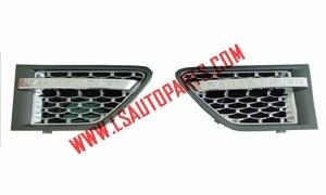 RANGE ROVER SPORT'10 SIDE VENT CHROME