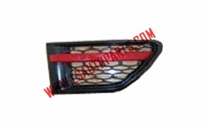RANGE ROVER SPORT'10 SIDE VENT ALL BLACK WITH RED BAR
