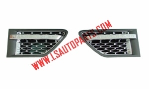 RANGE ROVER SPORT'10 SIDE VENT SILVER