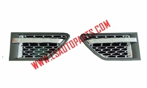 RANGE ROVER SPORT'09 SIDE VENT SILVER