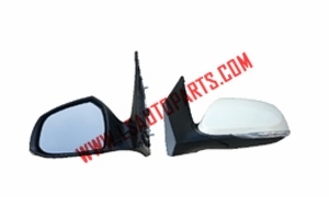 I10'14 MIRROR (ELECTRIC WITH LAMP)