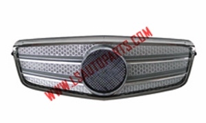 W212'09 FRONT BUMPER GRILLE CHROME