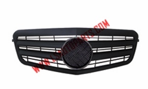 W212'09 FRONT GRILLE BLACK