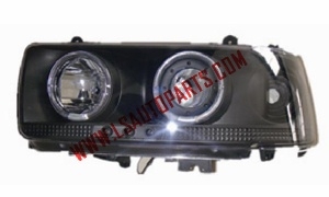 LAND CRUISER FJ82 '90-'94 HEAD LAMP(CRYSTAL)LED BLACK