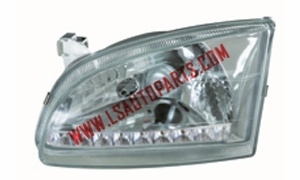 STARLET EP90'96  HEAD LAMP WHITE CRYSTAL LED