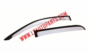 VIGO'05 DOOR VISOR BLACK/WHITE