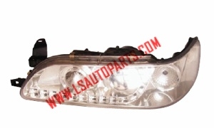 COROLLA AE100 '93 USA HEAD LAMP WITH CORNER LAMP  LED WHITE