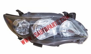 COROLLA'09 USA HEAD LAMP BLACK