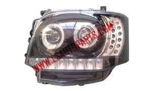 HIACE'11 HEAD LAMP LED BLACK NEW MODEL 2