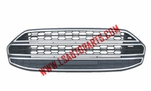 ECOSPORT'13 FRONT BUMPER GRILLE(BLACK/CHROMED)