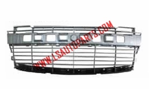 207'09 FRONT BUMPER GRILLE 2 CHROMED